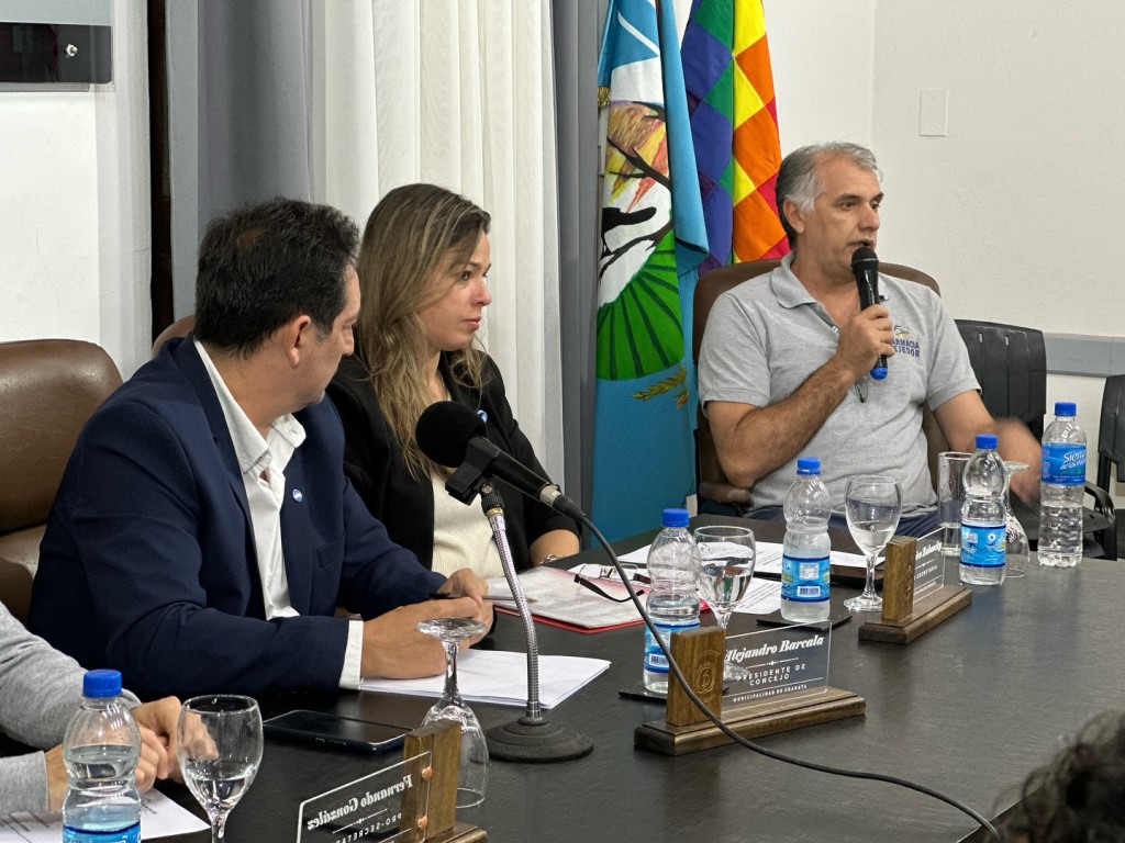 Presentamos ante el concejo local nuestro proyecto de nuevos espacios